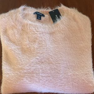 New Alfani Cozy Sweter large old pink